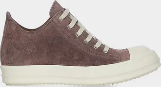 DRKSHDW RICK OWENS Suede Low-Top Sneakers