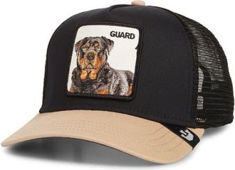 Goorin Brothers The Guard Dog Embroidered Patch Trucker Hat in Black at Nordstrom