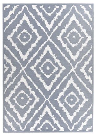 Tom Tailor Alfombra de poli&eacute;ster tejida a m&aacute;quina - azul - 160x230 cm