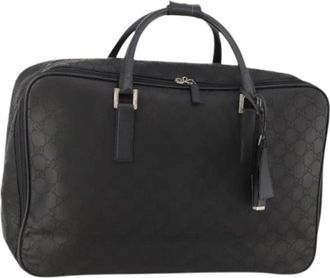 Gucci Pre-owned Weekend Bags, female, Black, Size: ONE SIZE Pre-owned Boston Bag