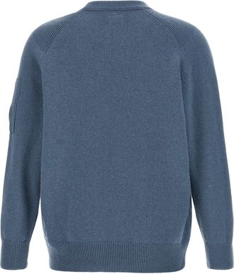 C.P. Company Wool Crew Neck Sweater - Blue