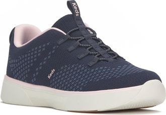 Keds Bliss Sneaker in Navy Blazer/Pink Knit at Nordstrom, Size 5.5