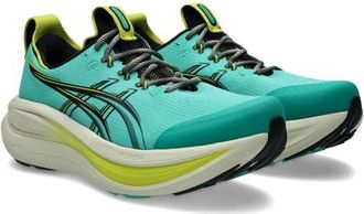 Asics GEL-NIMBUS 28 TR Trail Running Shoe in Aurora Green/black at Nordstrom, Size 11.5
