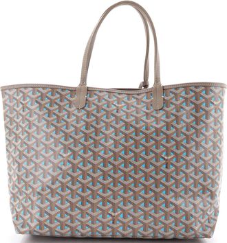 Goyard Saint Louis Tote Claire Voie Coated Canvas PM