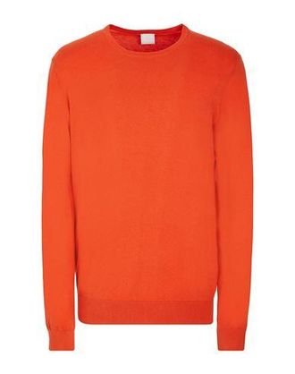 8 by YOOX COTTON-CASHMERE BLEND BASIC CREW-NECK JUMPER