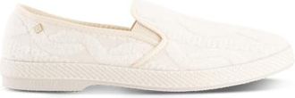 Rivieras Shoes Classic Terry Cloth Slip-On Loafer in White at Nordstrom, Size 37