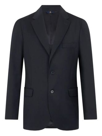 Brooks Brothers Blazer monopetto con revers classici - Blu