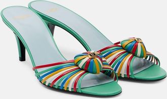 Valentino Garavani Mules Sandal Royal VLogo 65 in pelle