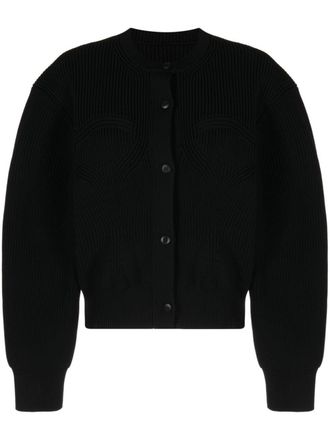 JNBY Geribbeld vest - Zwart