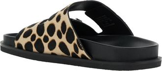 Tory Burch Womens Sandals Brown Multicolour Calf