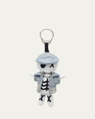 Alexander McQueen The Doll Denim Bag Charm