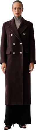 Pinko Abrigo Covent - Coats - Mujer - Rojo - XS