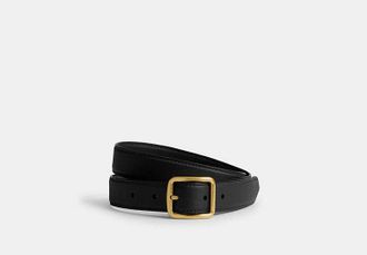 Coach Classic Buckle Belt With Hip Detail, 25mm