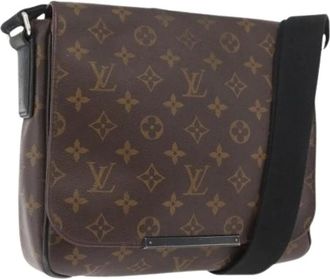 Louis Vuitton Pre-owned Cross Body Bags, female, Brown, Size: ONE SIZE Pre-owned Vintage Monogram Shoulder Bag