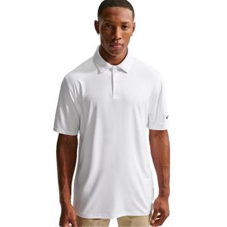 Nike Velocity-poloshirt voor heren (Wit, Zwart)