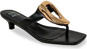 Chase + Chloe by Intouch Footwear Raya Bit Slide Sandal in Black at Nordstrom Rack, Size 8.5