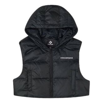Converse (WMNS) Converse Convertible Long Down Jacket Asia Sizing Black 10021982-A02