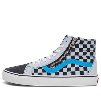 Vans SK8-HI Reissue Side Zip BLACK WHITE VN0007NZ9KM