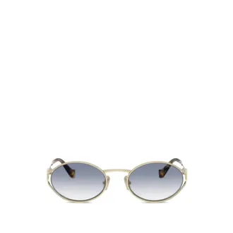 Miu Miu 52Ys Zvn80O Sunglasses - unisex - Miu Miu - Sunglasses - Yellow - 54 MM - Accessories