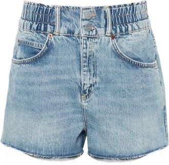 AllSaints Hailey denim shorts - women - Cotton/Lyocell - 12 - Blue