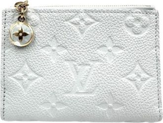 Louis Vuitton Monogram Empreinte White Monogram Empreinte Wallet (Bi-Fold) (Pre-Owned)