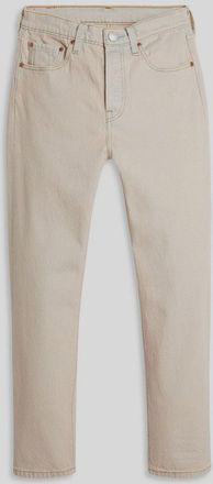 Levi's Damesjeans 501 met rechte pijpen en enkellengte (Suikerspin)