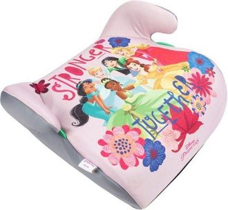 Disney Asiento Elevador Tataway Disney Princess I-size Ece R129 - Seguridad Infantil 125-150 Cm, Dise&ntilde;o De Princesa, Fondo Rosa