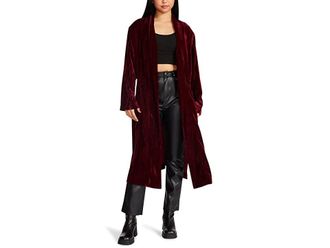 Steve Madden Laina Womens Clothing Purple : XS (US 0-2), Polyester/Velvet