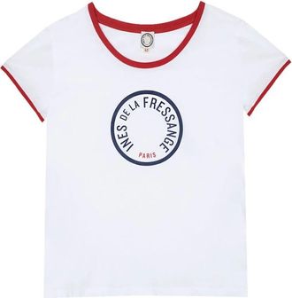 Ines De La Fressange Priscilla T-shirt - Dames - T-shirts - Wit - S - Katoen - Tops