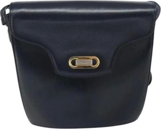 Bally Pre-owned Cross Body Bags, female, Black, Size: ONE SIZE Pre-owned Vintage shoulder bag