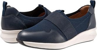 Softwalk Indigo Womens Shoes Navy : 9 M (B), Textile/Leather