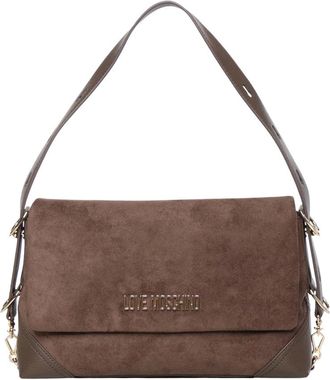 Love Moschino Tassen, Dames, Bruin, ONE Size, Leer, Schoudertas