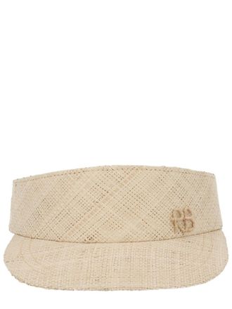 Ruslan Baginskiy White Textured Open Crown Hat