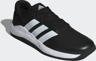 adidas Trainingsschuh ADIDAS PERFORMANCE DROPSET BASE, Herren, Gr. 42,5, weiss (core schwarz, ftwr wei&szlig;, lucid rot), Textil, Schuhe Trainingsschuh
