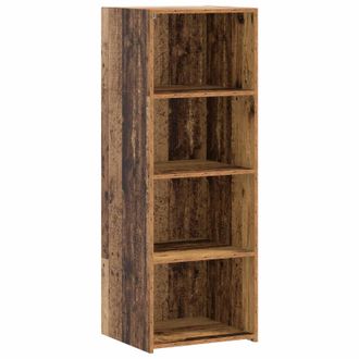 vidaXL Aparador Alto Madera De Roble 45 X 41 X 124 Cm Vidaxl