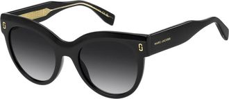 Marc Jacobs MJ 1134/S Zonnebril - Dames - Zonnebrillen - Zwart - 52 MM - Accessoires