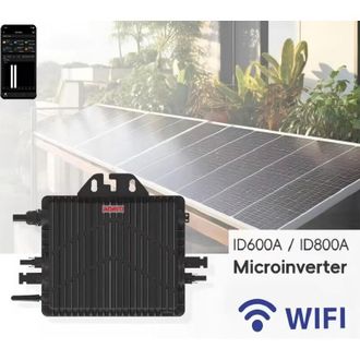 OEM Microinversor Absaar Ab800a De 800 W, Inversor Fotovoltaico Para Balc&oacute;n, Mppt, Wlan Bt Para Paneles Solares
