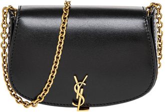 Saint Laurent YSL Mini Leather Shoulder Bag