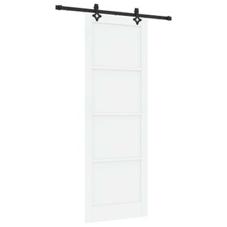 vidaXL Puerta Corredera Orkdal Blanco 83 X 232 Cm Vidaxl