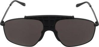 Alaia Animalier Pilot Zonnebril - unisex - Accessoires - Zwart - Maat: 60 MM