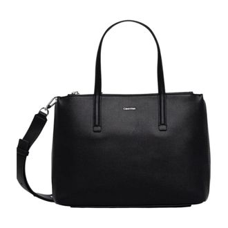 Calvin Klein Dames, Tassen, Zwart, Maat: ONE Size Poliester