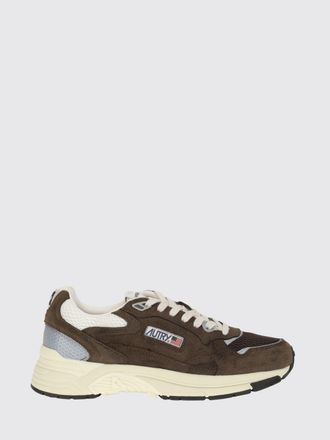 Autry Hyperway Bicolour Leather and Mesh Low-Top Sneakers