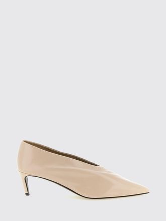 Khaite D&eacute;collet&eacute; Miriam in pelle drappeggiata con tacco medio a stiletto