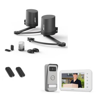 Avidsen Pack 100% Conectado Con Automatismo Para Cancela Batiente Orane Connect + Videotel&eacute;fono Elia Smart + 2 Mandos A Distancia Adicionales