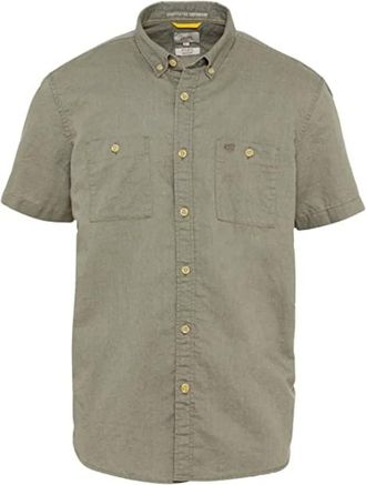 Camel Active Heren, Overhemden, Bruin, Maat: M