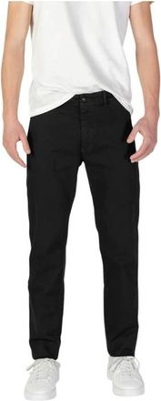 HUGO BOSS Heren, Jeans, Zwart, Maat: W29 L32 Katoen