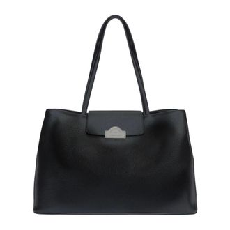 Karl Lagerfeld Le grand cabas K/Rsg m&eacute;tal - female - Karl Lagerfeld - Shopping Bags - Black - ONE SIZE - Bags