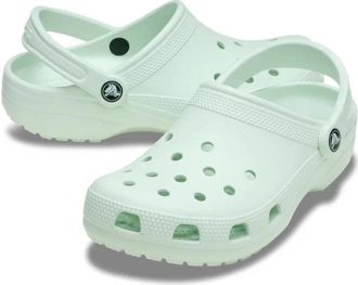 Crocs Classic 10001-3YF Clog Mens Mint Round Toe Comfort Casual Shoes MOT75