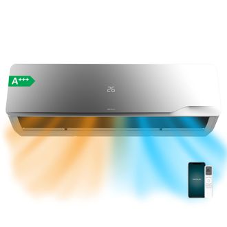 Cecotec Cecotec Aire Acondicionado Split Airclima 18000 Wind Connected A+++. Inverter, 18000 Btu, Eficiencia A+++, App Wi-fi