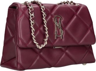 Steve Madden Tassen, Dames, Rood, ONE Size, Wol, Stijlvolle Schoudertas voor Vrouwen